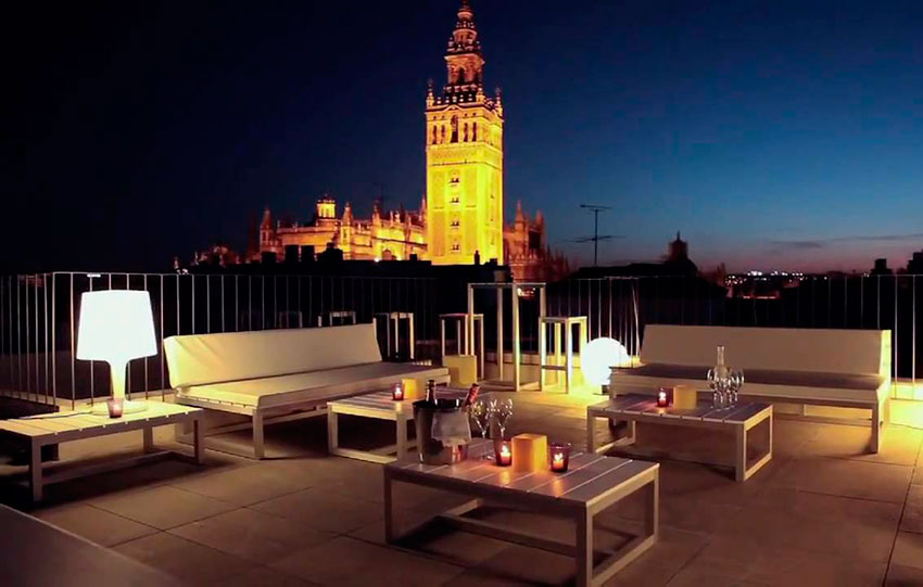 Hotel con vistas en Sevilla